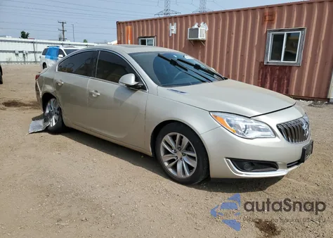 2016 Buick Regal из США, поврежденный, VIN 2G4GK5EX7G9118439